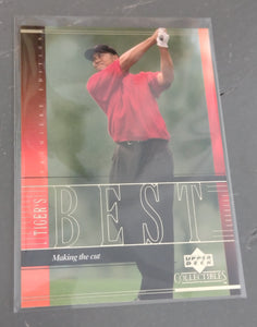 2001 Upper Deck Tiger Woods #TWC16 Rookie Card