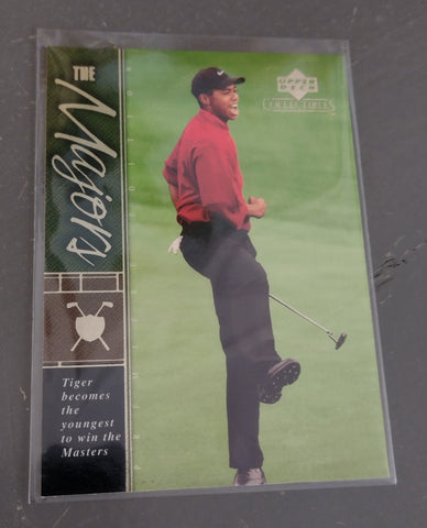 2001 Upper Deck Tiger Woods #TWC17 Rookie Card