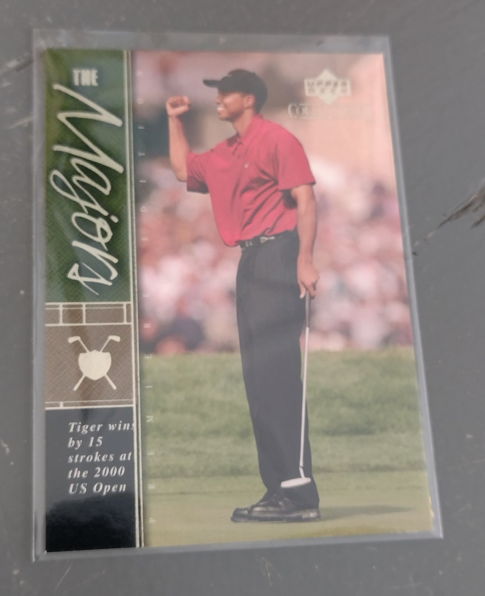 2001 Upper Deck Tiger Woods #TWC19 Rookie Card