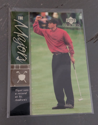 2001 Upper Deck Tiger Woods #TWC20 Rookie Card