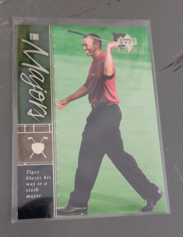 2001 Upper Deck Tiger Woods #TWC22 Rookie Card