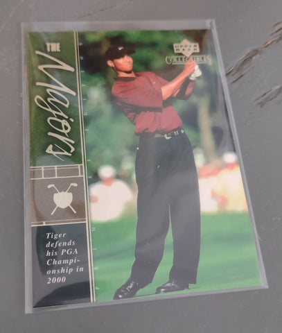 2001 Upper Deck Tiger Woods #TWC25 Rookie Card