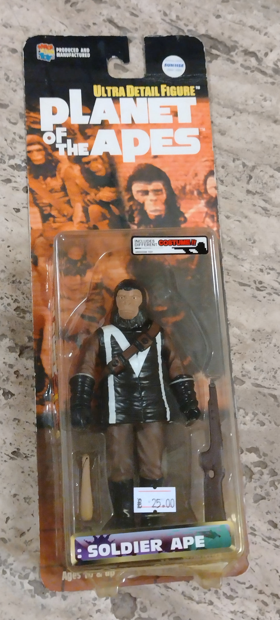 Planet of the Apes Soldier Ape (B) Ultra Detail Figure