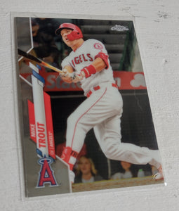 2020 Topps Chrome Mike Trout #1 Trading Card