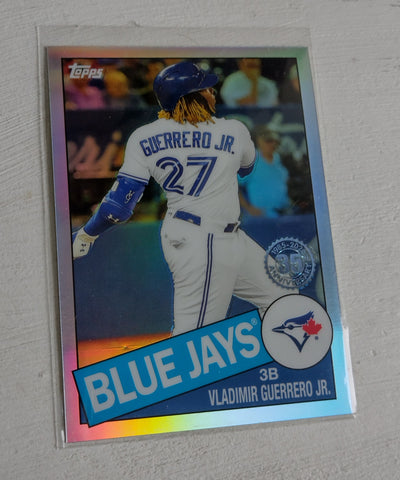 2020 Topps Chrome '85 Vladimir Guerrero Jr. #85TC-6 Refractor Trading Card