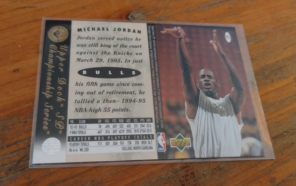 1995 Upper Deck SP Championship Series Michael Jordan #41 Trading Card NM