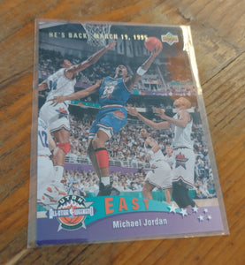1992-93 Upper Deck Michael Jordan #425 (He's Back) Trading Card