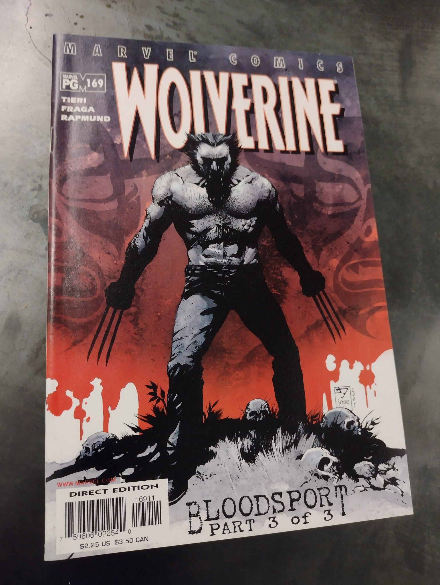 Wolverine #169 NM-