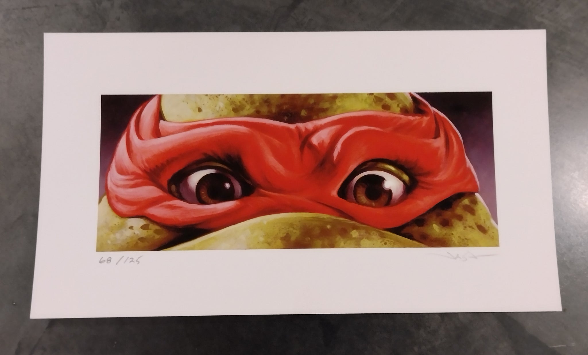 Teenage Mutant Ninja Turtles Rafael - Jason Edmiston EWAF Limited Edition Print
