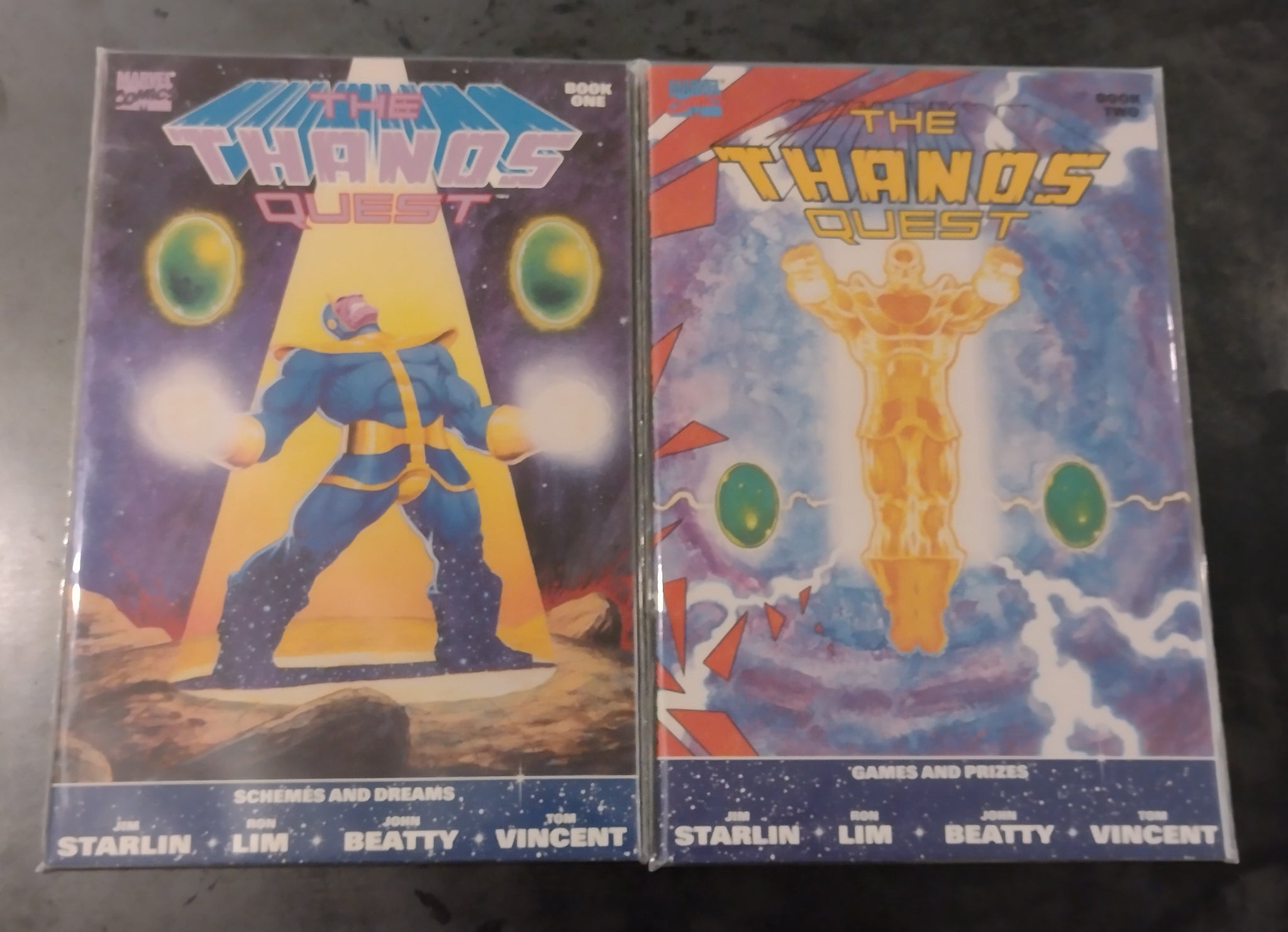 Thanos Quest #1-2 NM- Complete Set