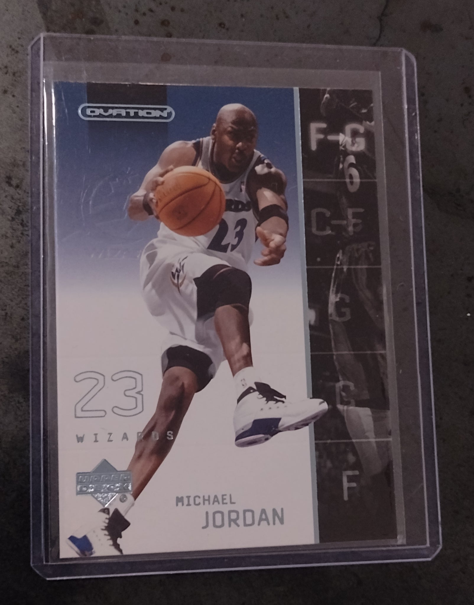 2002-03 Upper Deck Ovation Michael Jordan #87 Trading Card