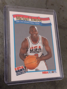 1991-92 NBA Hoops Michael Jordan #579 Trading Card