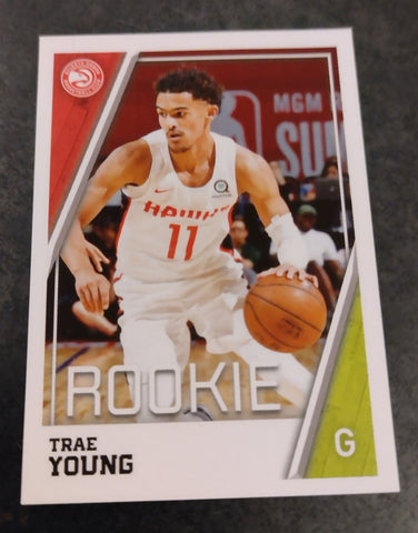 2018-19 Panini NBA Basketball Trae Young #19 Rookie Sticker