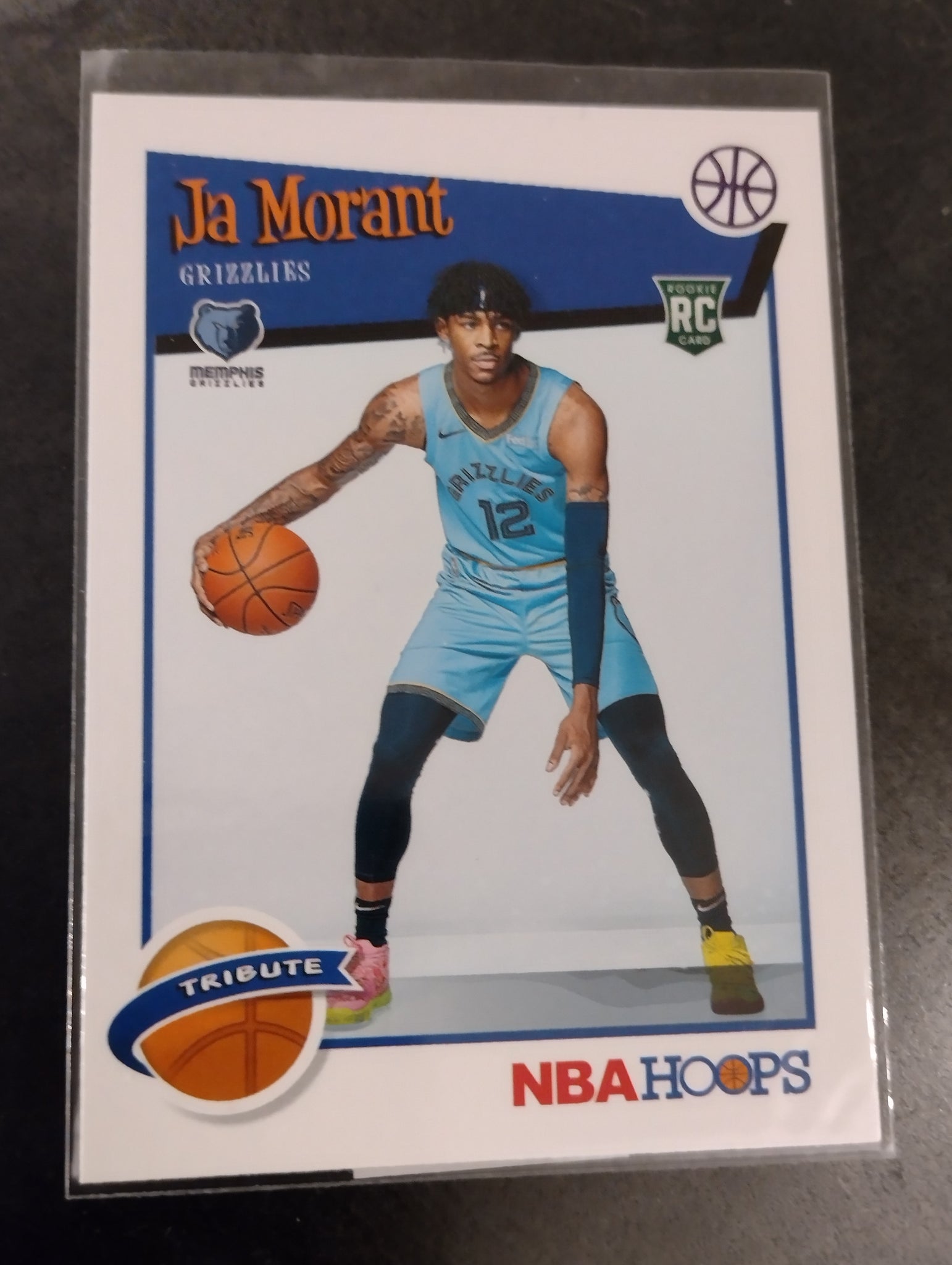 2019-20 Panini NBA Hoops Ja Morant #297 Rookie Card