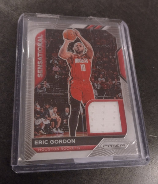 2020-21 Panini Prizm Eric Gordon Game Used Jersey/Patch Trading Card