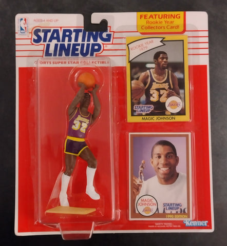 Starting Lineup 1990 NBA Basketball Series Magic Johnson Figure