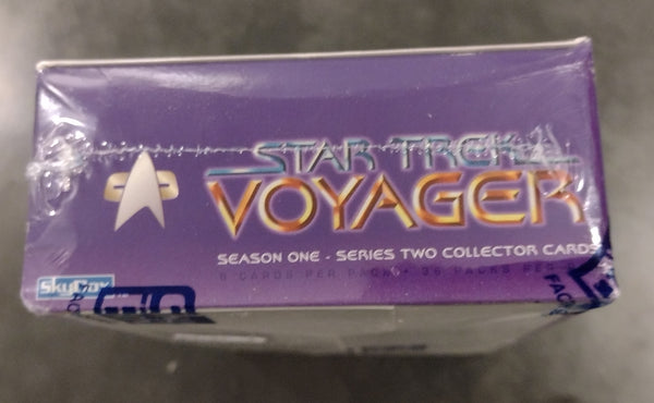 Star Trek Voyager Season One Series Two Collector Cards Box