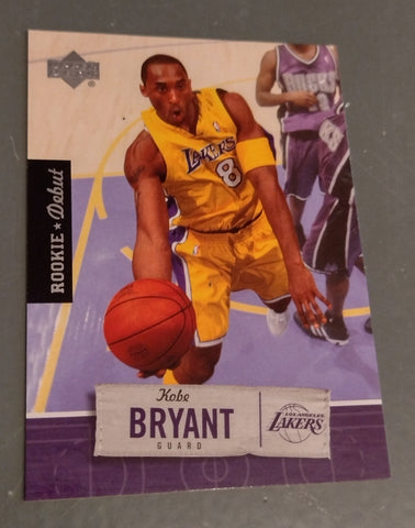 2005-06 Upper Deck Rookie Debut Kobe Bryant #42 Trading Card