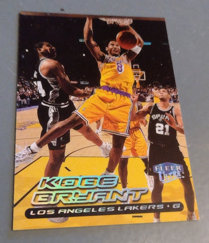 1999-00 Fleer Ultra Kobe Bryant #50 Trading Card