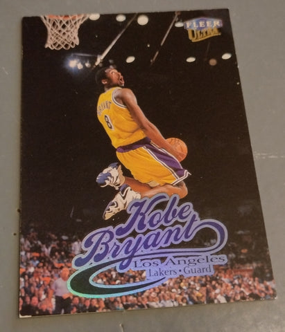 1996-97 Fleer Ultra Basketball #52 Kobe Bryant Rookie Card :  Collectibles & Fine Art
