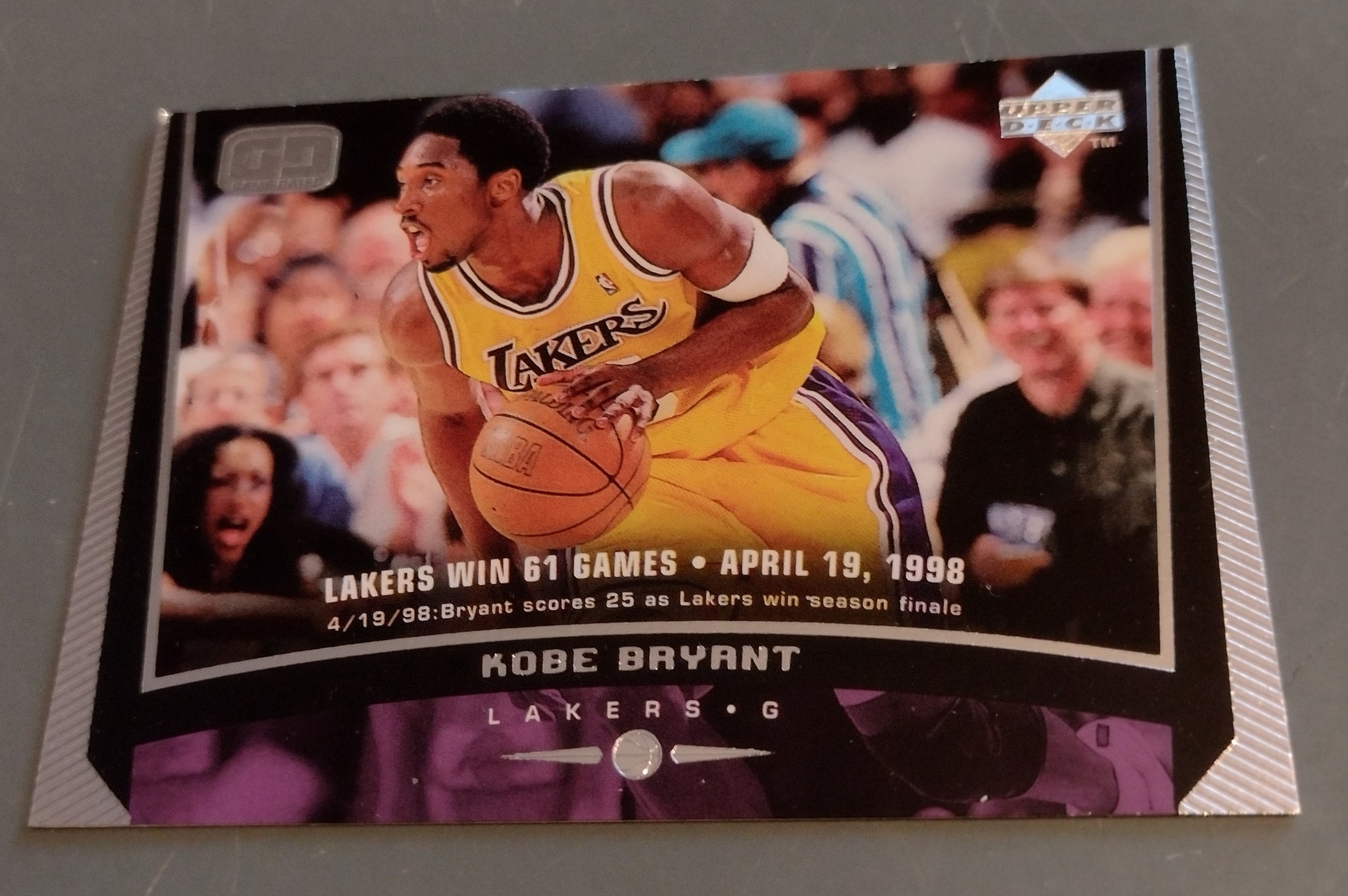 1998-99 Upper Deck Kobe Bryant #75 Trading Card