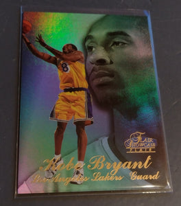 1997-98 Flair Showcase Kobe Bryant Sec 2 Row 3 Seat Trading Card