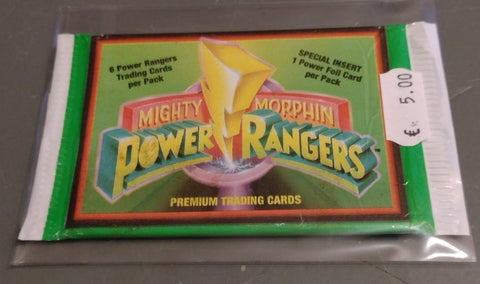 Mighty Morphin Power Rangers Premium Trading Cards Pack