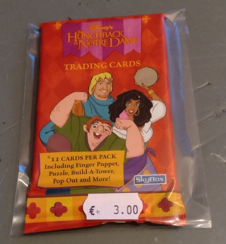 Hunchback of Notre Dame Trading Card Pack