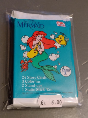 Little Mermaid Jumbo Trading Card Pack