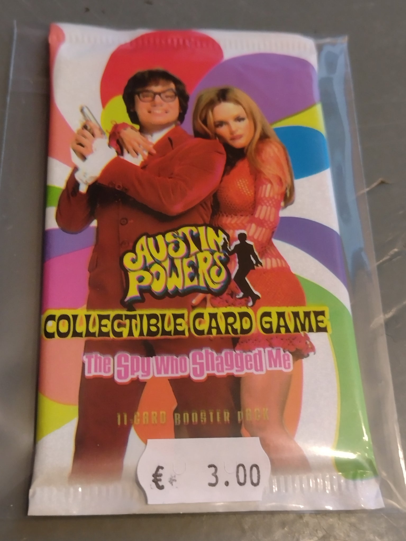 Austin Powers the Spy Who Shagged Me TCG Booster Pack