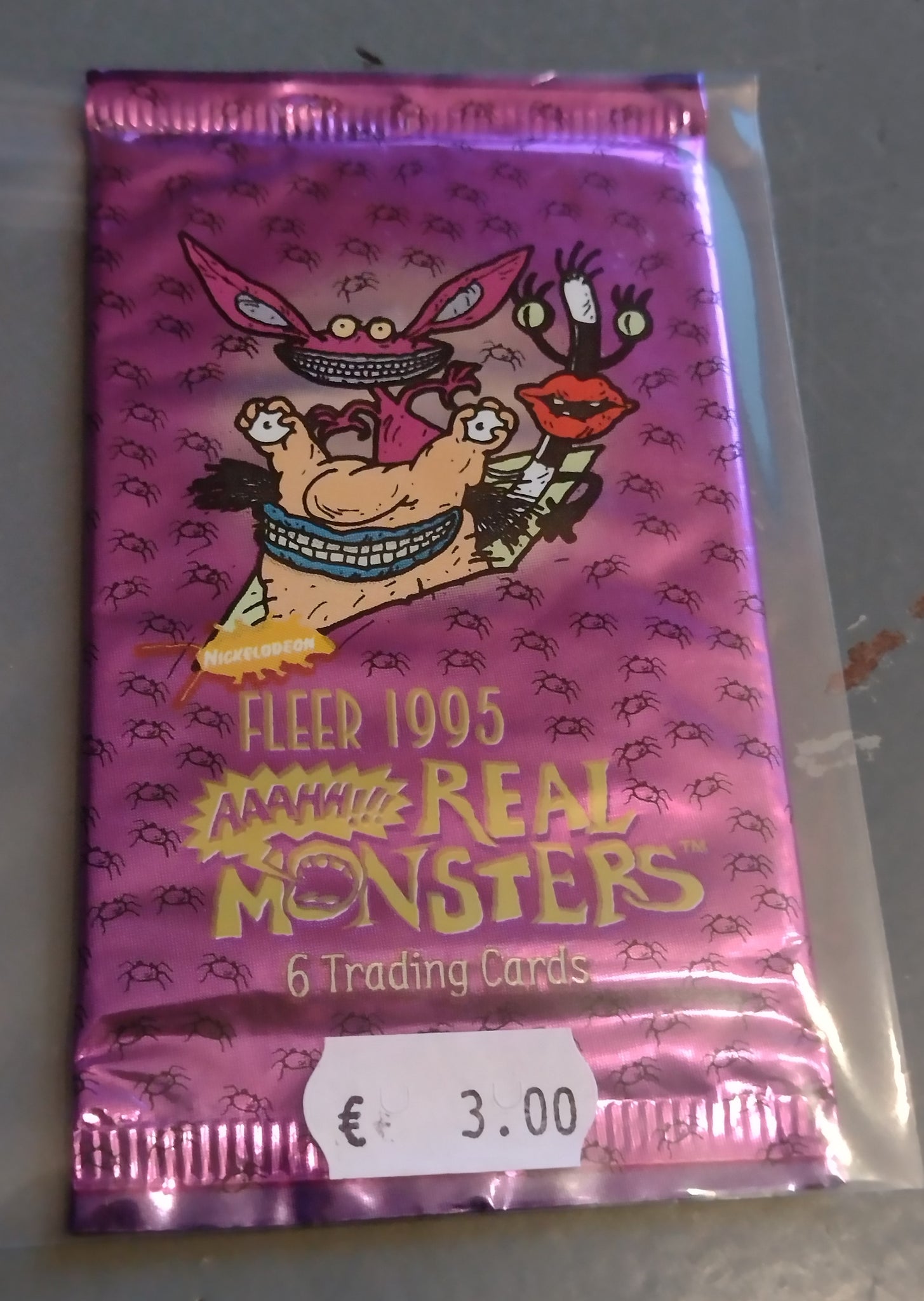 ahh real monsters trading cards Aaahh! Real Monsters Trading Card Pack
