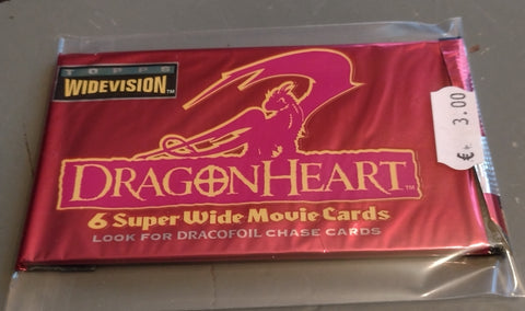 Dragonheart Topps Widevision Trading Card Pack