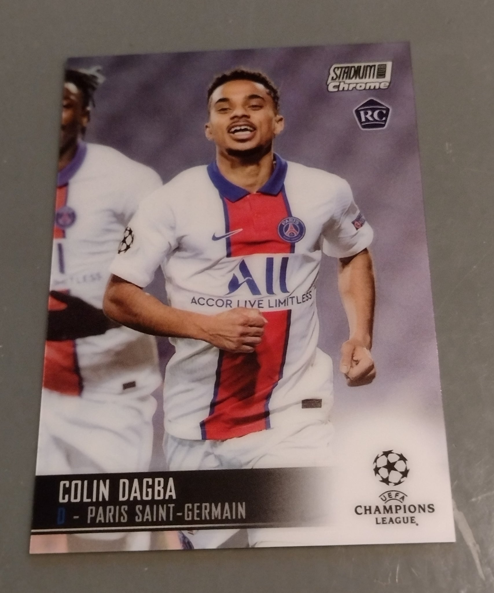 2020-21 Topps Stadium Club Chrome Colin Dagba #91 Rookie Card