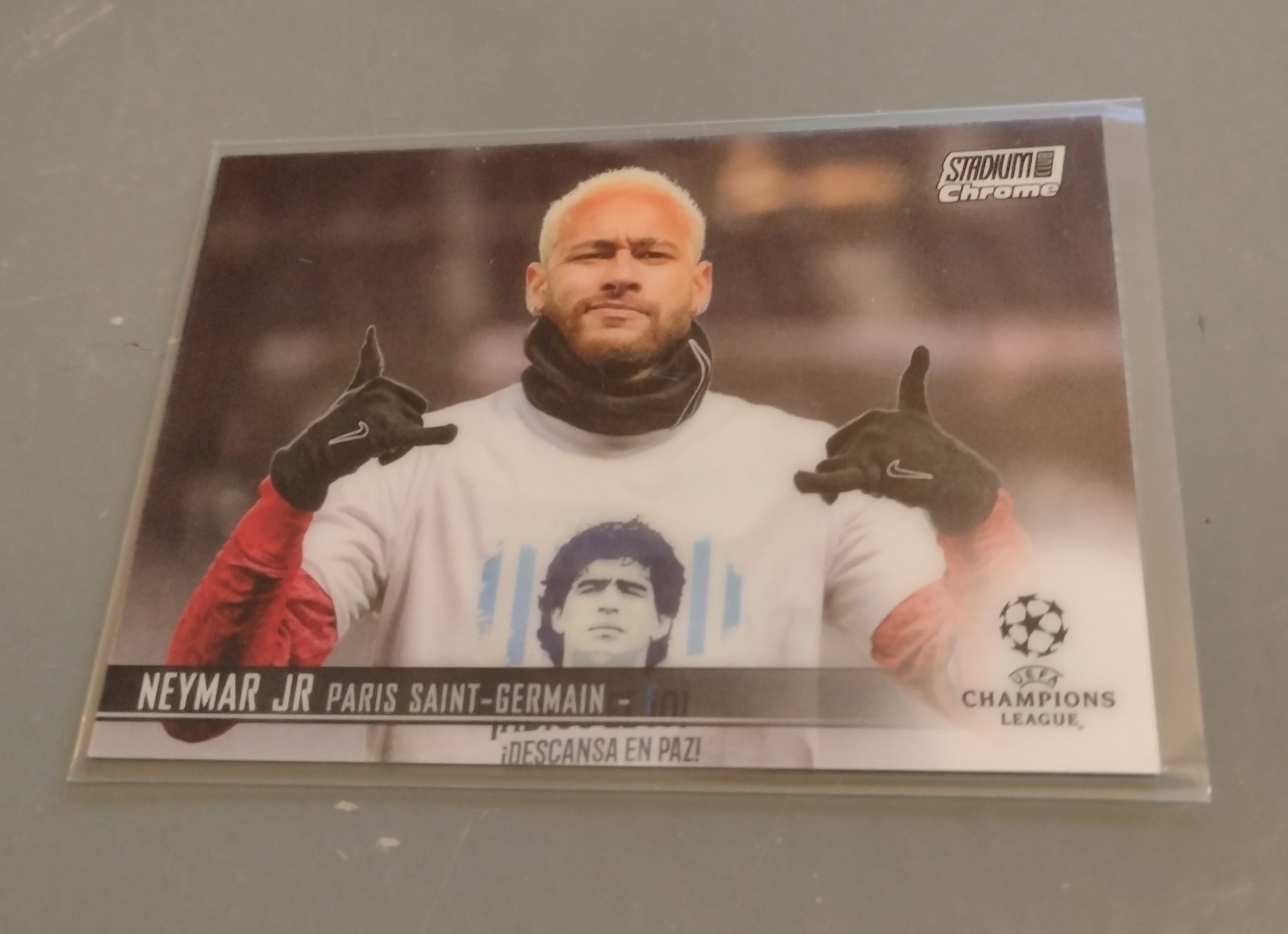 2020-21 Topps Stadium Club Chrome Neymar Jr #89 Trading Card