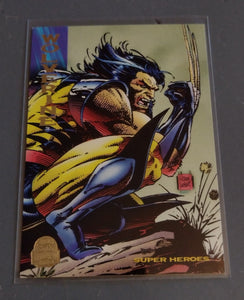 1994 Fleer Marvel Universe Series 5 Wolverine #124 Trading Card