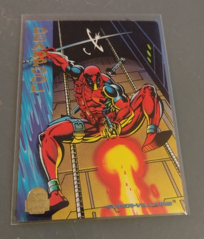 1994 Fleer Marvel Universe Series 5 Deadpool #98 Trading Card