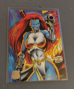 1994 Fleer Marvel Universe Series 5 Mystique #108 Trading Card