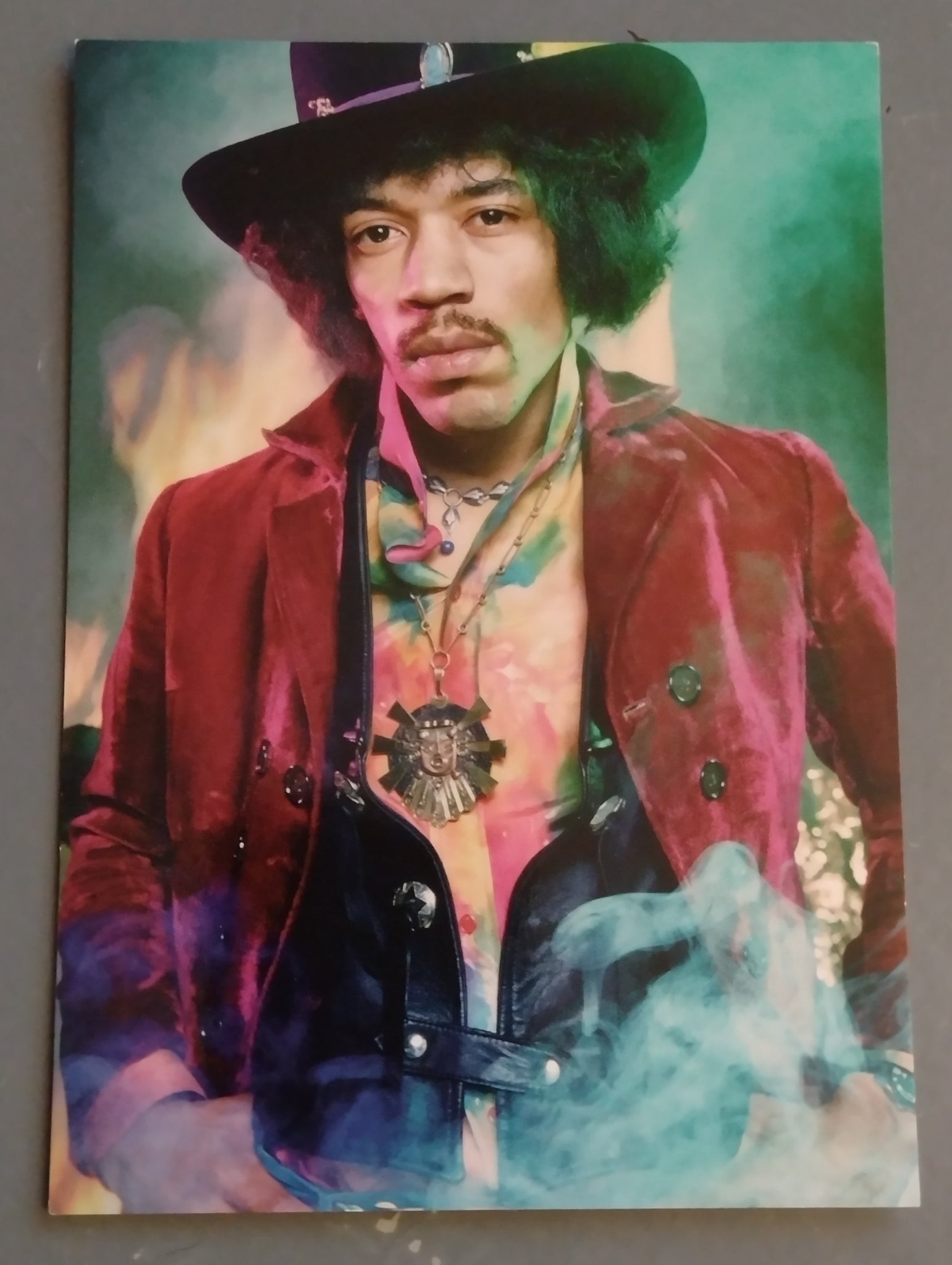 Jimi Hendrix Can You See Me? A Life Through the Lens Promotional Postcard (b)