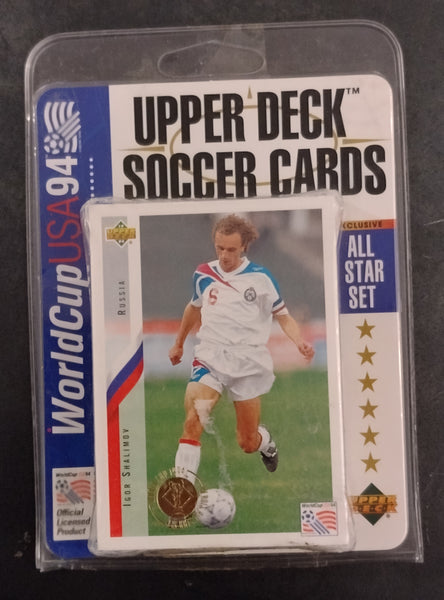 Upper Deck World Cup USA 94 Soccer All-Star Collector Trading Card Set