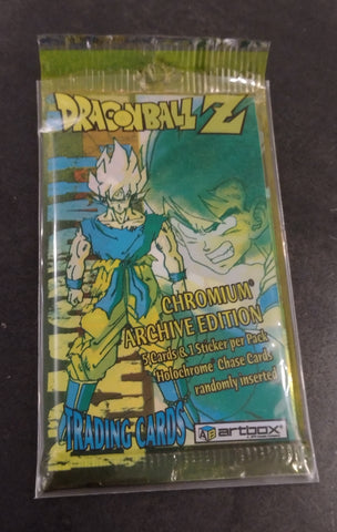 Dragon Ball Z Chromium Archive Trading Card Pack
