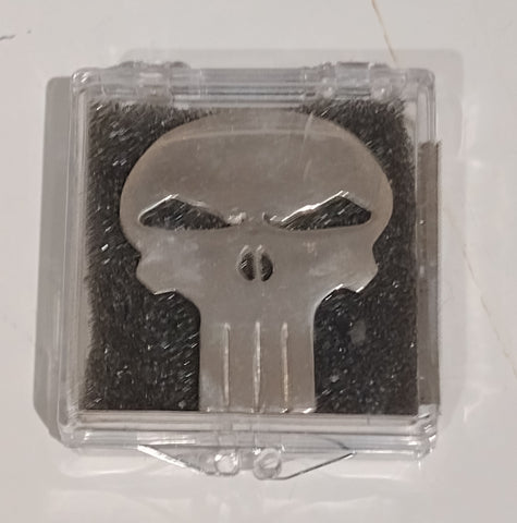 Marvel Planet Punisher Sterling Silver Pin Design