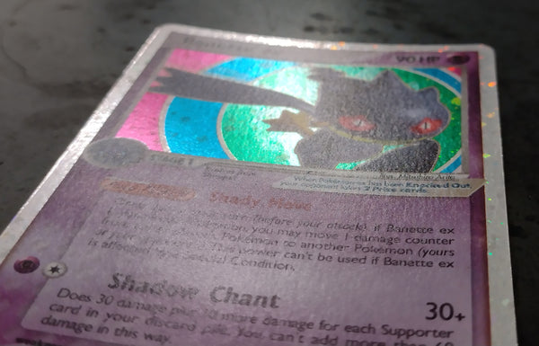 Pokemon Ex Legend Maker Banette ex #85/92 Foil Trading Card