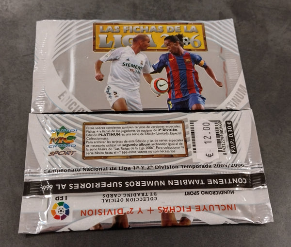 2006 Las Fichas de La Liga Mundicromo (1) Sealed Pack