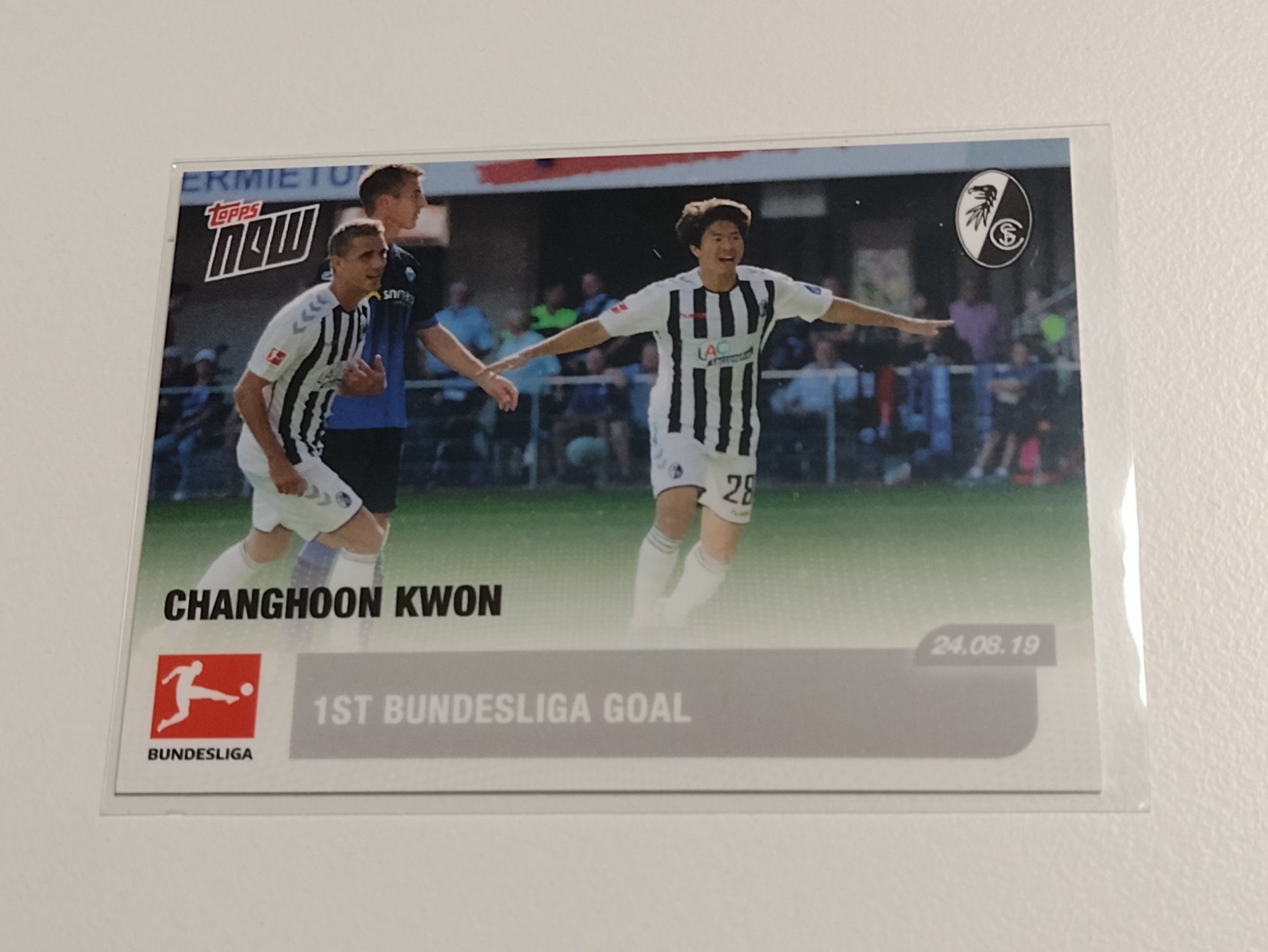 2019-20 Topps Now Bundesliga #7 Changhoon Kwon Trading Card