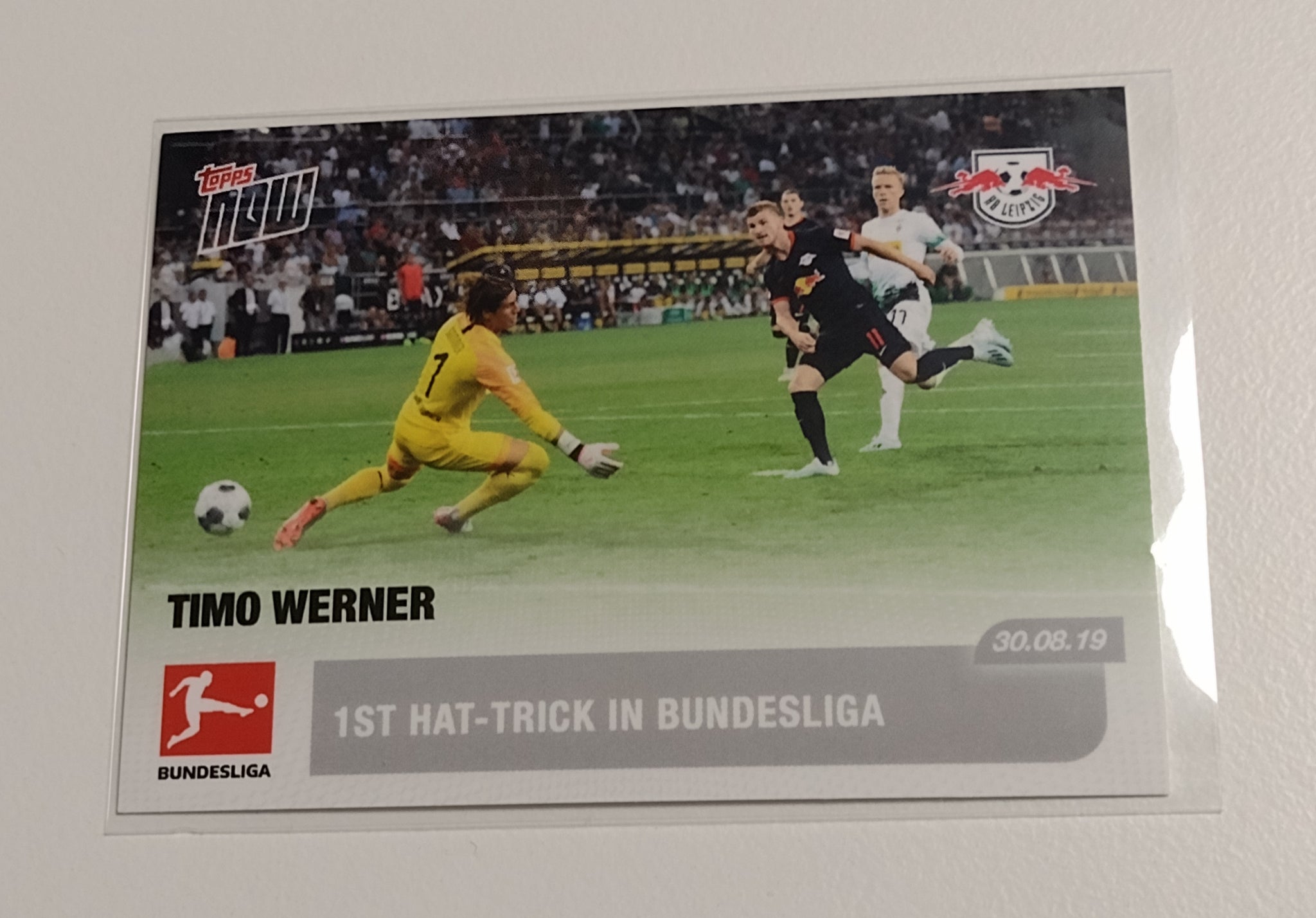 2019-20 Topps Now Bundesliga #10 Timo Werner Trading Card