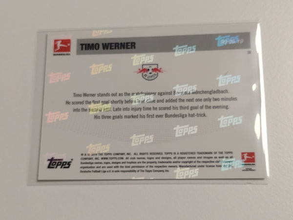 2019-20 Topps Now Bundesliga #10 Timo Werner Trading Card