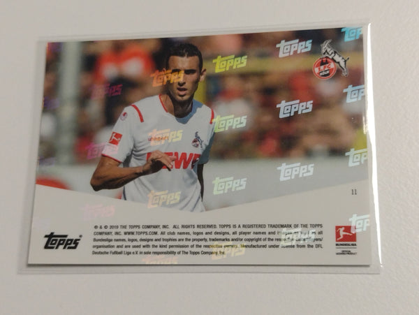 2019-20 Topps Now Bundesliga #11 Ellyes Skhiri Trading Card