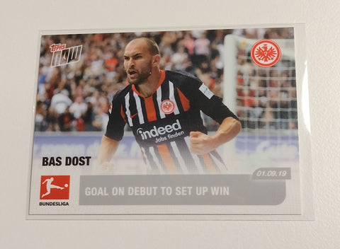 2019-20 Topps Now Bundesliga #14 Bas Dost Trading Card