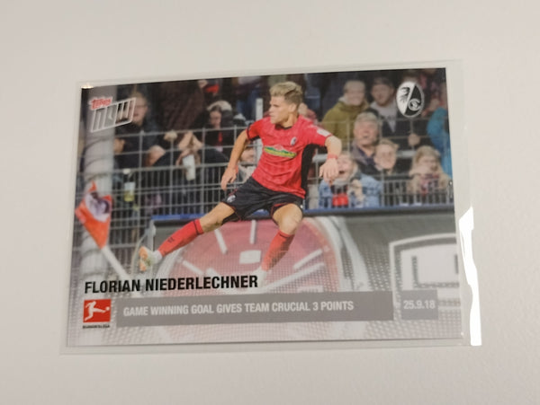2018-19 Topps Now Bundesliga #16 Florian Niederlechner Trading Card