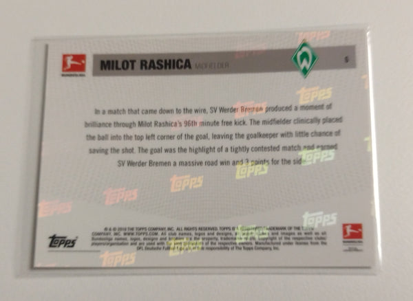 2018-19 Topps Now Bundesliga #6 Milot Rashica Trading Card